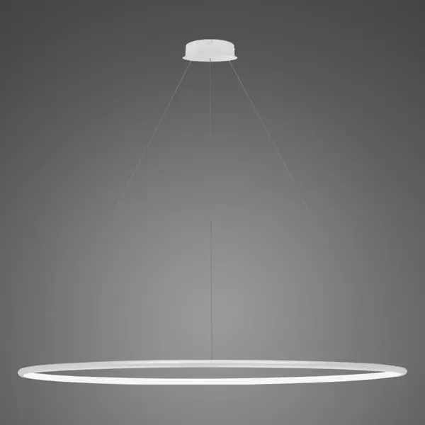 Pendelleuchte Led Ring No.1 180cm 4k weiss