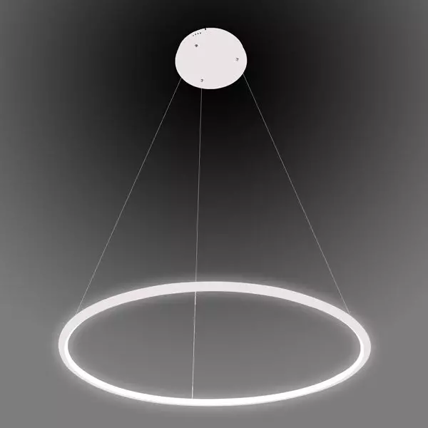 Pendelleuchte Led Ring No.1 60cm 3k weiss