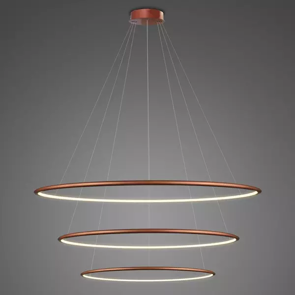 Pendelleuchte Led Ring No.3 100 cm 3k copper