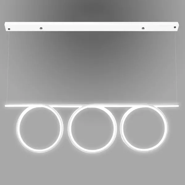 Pendelleuchte Led Ring No. 8 weiß