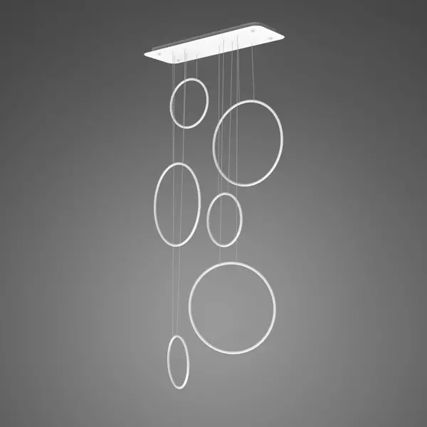 Pendelleuchte Led Ring no.8 90cm 4k weiss_dimmbar