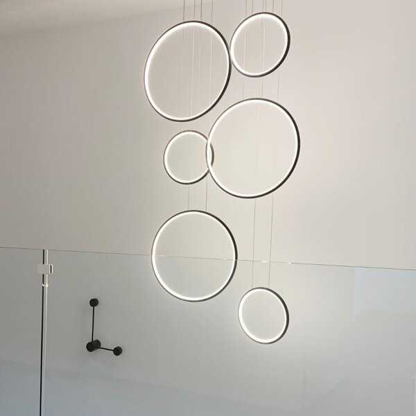 Pendelleuchte Led Ring no.8 90cm 4k weiss_dimmbar