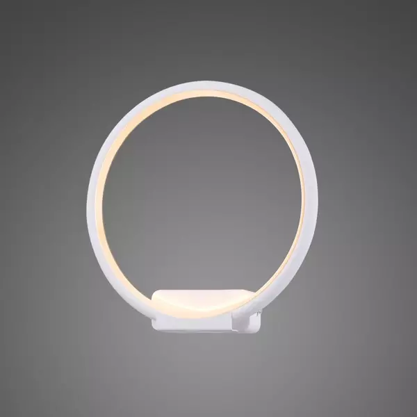 Wandlampe Led Ring No.1 3k weiss