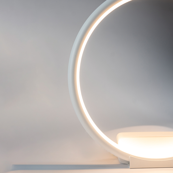 Wandlampe Led Ring No.1 3k weiss