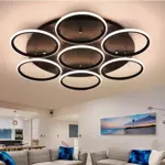 Altavola Design: LED Lampenkreise 7 schwarz out 3k