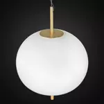 Hängende Weißgoldlampe Apple P LED