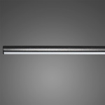 Pendelleuchte Led LINEA No.2B 100cm 4k Schwarz