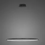 Pendelleuchte Led Ring No.1 80cm 3k Schwarz