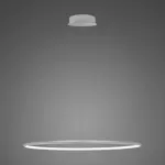 Pendelleuchte Led Ring No.1 80cm 4k silber