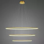 Pendelleuchte Led Ring No.3 100 cm 3k golden