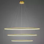 Pendelleuchte Led Ring No.3 120 cm 3k golden dimmbar