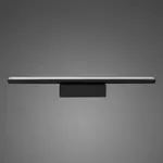 Wandlampe Led LINEA No.1 55 cm schwarz 4k