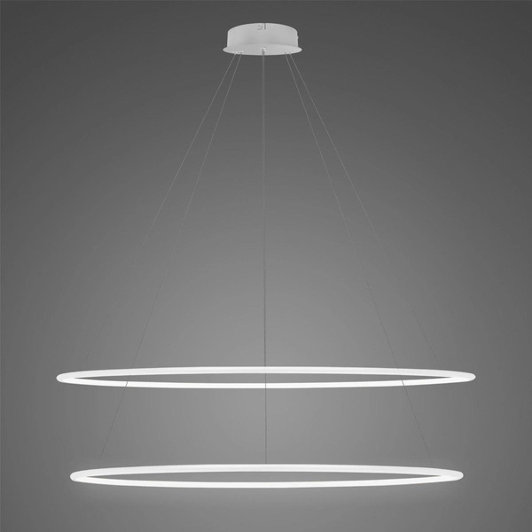 Pendant Lamp Led Ring No. 2 Φ120 cm in 4k white Altavola Design