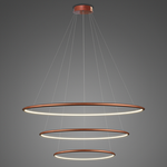 Pendant Lamp Led Ring No.3 in 3k copper dimmable Altavola Design