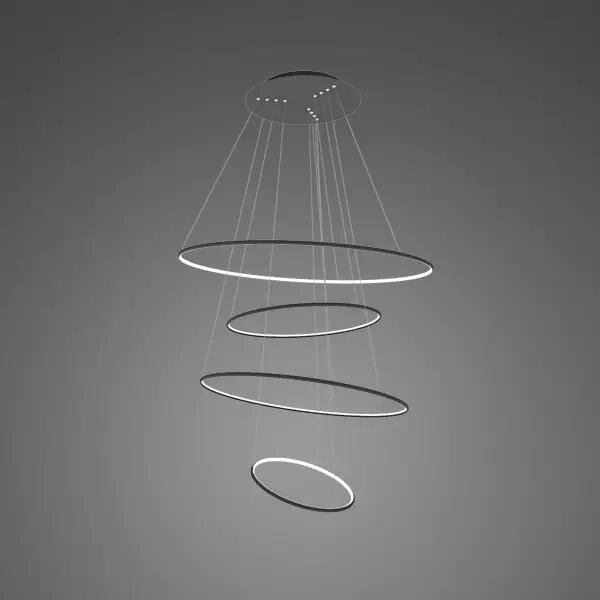 Pendelleuchte Led Ring No.4 100 cm 4k schwarz Dali