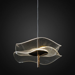 Pendant lamp Mariposa gold Altavola Design 