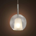 Pendant lamp EUFORIA No. 2 25cm transparent Altavola Design