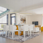 Pendelleuchte Led Ring No.4 100 cm 4k golden dimmbar