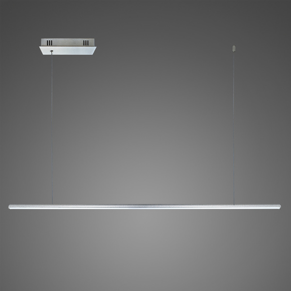 Pendelleuchte Led LINEA No.1B 120cm 4k silver Dali