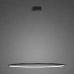 Pendant Lamp Led Ring No.1 Φ100 in 4k black dimmable Altavola Design