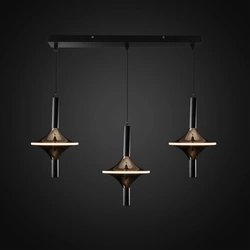 Chandelier lamp Spinoza-3 gold