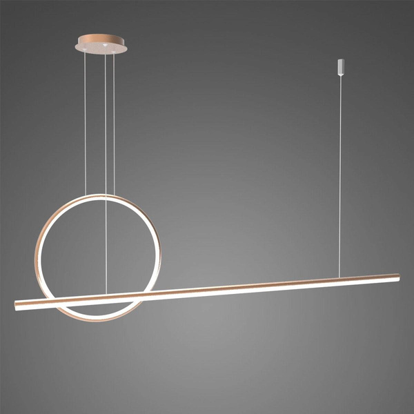 Pendant Lamp LINEA No.2 Φ40 cm 4k copper Altavola Design