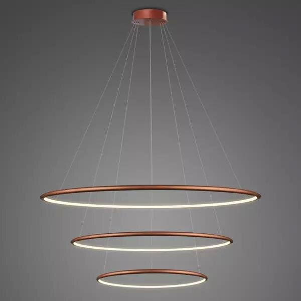 Pendant Lamp Led Ring No.3 80cm in 3k copper dali