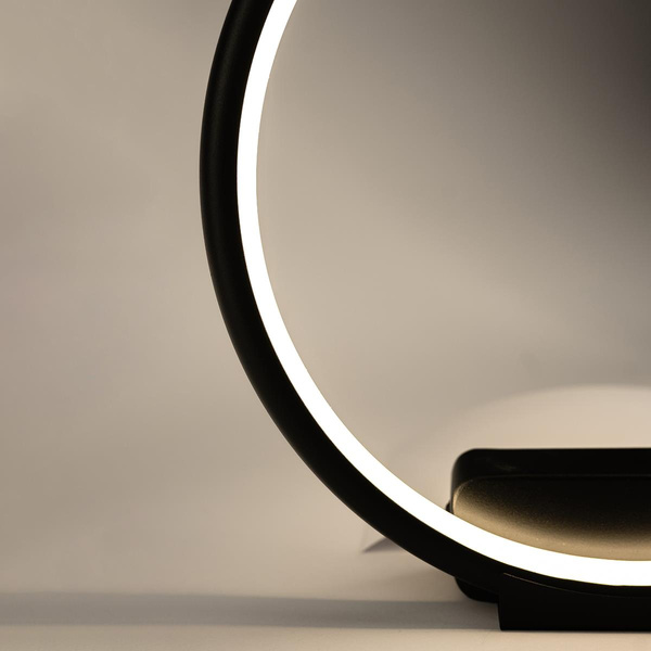 Wandlampe Led Ring No.1 3k schwarz