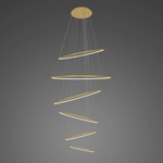 Pendelleuchte Led Ring No. 6 golden 3k Dali