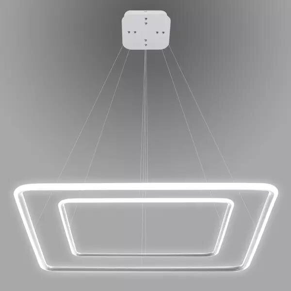 Pendelleuchte Led Quadrat No.2 weiß 3k