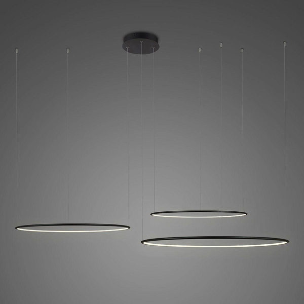 Pendelleuchte Led Ring No.3 100 cm 4k schwarz Dali