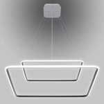 Pendelleuchte Led Quadrat No.2 grau 4k