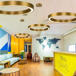 Led pendant light Billions No.4 Φ80 cm - 4k gold Altavola Design