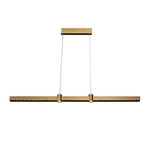 Pendant lamp LED Diamante No.3 100 cm gold Altavola Design 