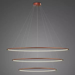 Pendant Lamp Led Ring No.3 Φ120 cm in 3k copper remote