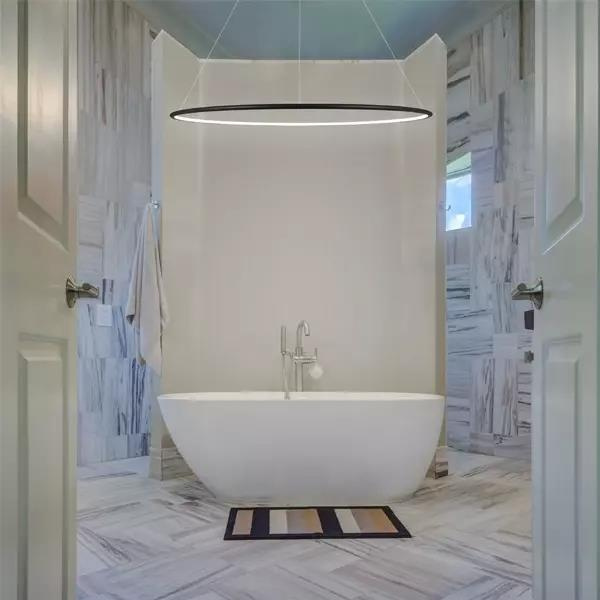 Pendant Lamp Led Ring No.1 80 cm in 2700k black