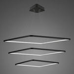 Pendant Lamp Led Quadrat No. 3  in 3k black Altavola Design