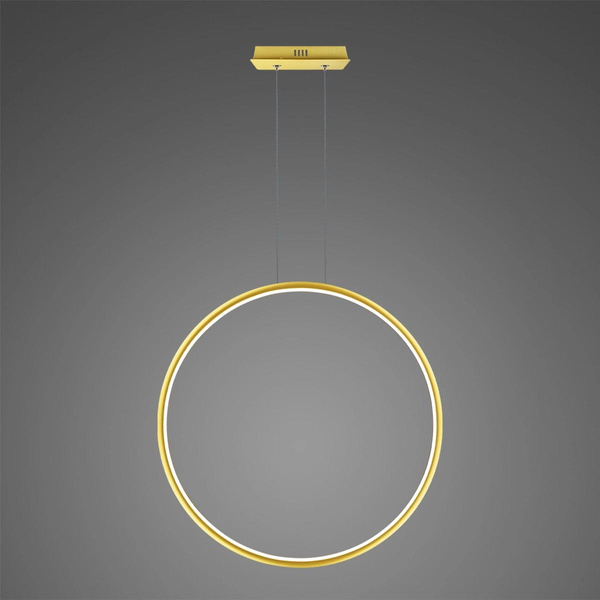 Pendelleuchte Led Ring No.1 X 100 cm 4k golden dimmbar