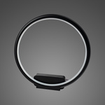 Altavola Design: Wall Lamp Led Ring no. 1 in  3k black 