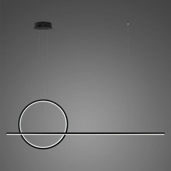 Pendant Lamp LINEA No.2 Φ40 cm black 4k Altavola Design