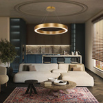 Led pendant light Billions No.4 Φ80 cm - 4k gold Altavola Design