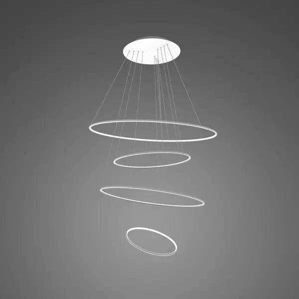 Pendant Lamp Led Ring No.4 Φ100 cm in 3k white dimmable Altavola Design