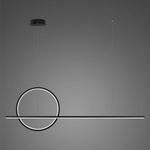 Pendelleuchte Led LINEA No.2 40cm 4k schwarz Dali