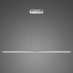 Pendelleuchte Led LINEA No.1 120 cm 4k silber Dali