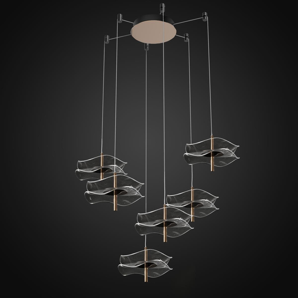 Chandelier Mariposa gold Altavola Design 