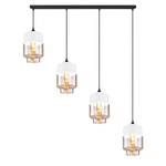 Manhattan Chic No.2 CL4 white amber - CHANDELIER