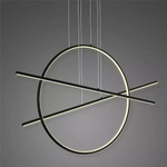 Pendant Lamp LINEA No.3 black 4k dali