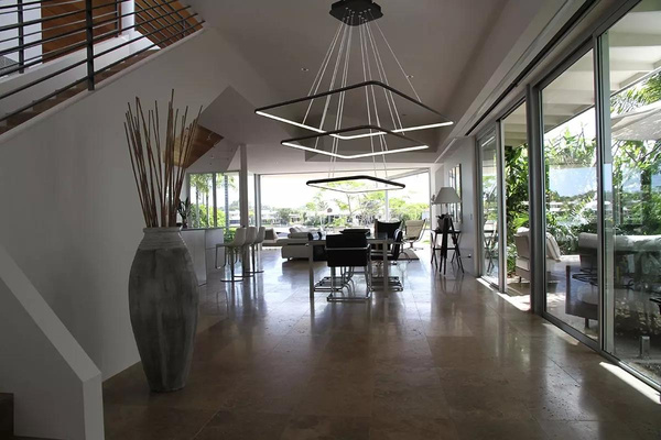 Pendant Lamp Led Quadrat No.3 in 4k black Altavola Design