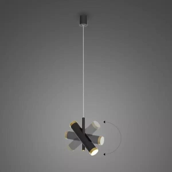 Pendant lamp LUNETTE No. 1 P  black set Altavola Design