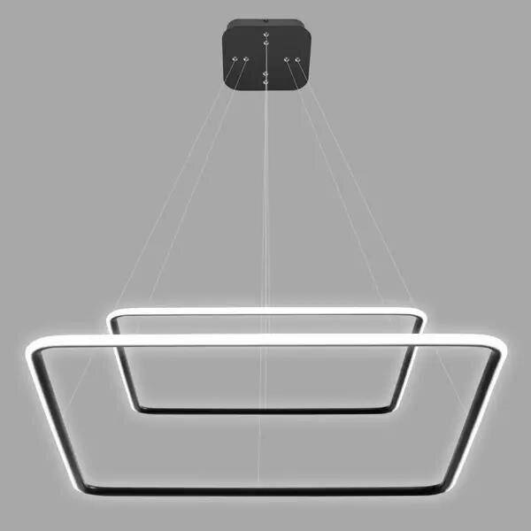 Altavola Design: Pendant Led Quadrat No. 2 black out 4k 